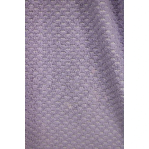 Pink K Women's Purple Full Zip Embroidered Pajama Gown-Medium-Pockets - Picture 6 of 11